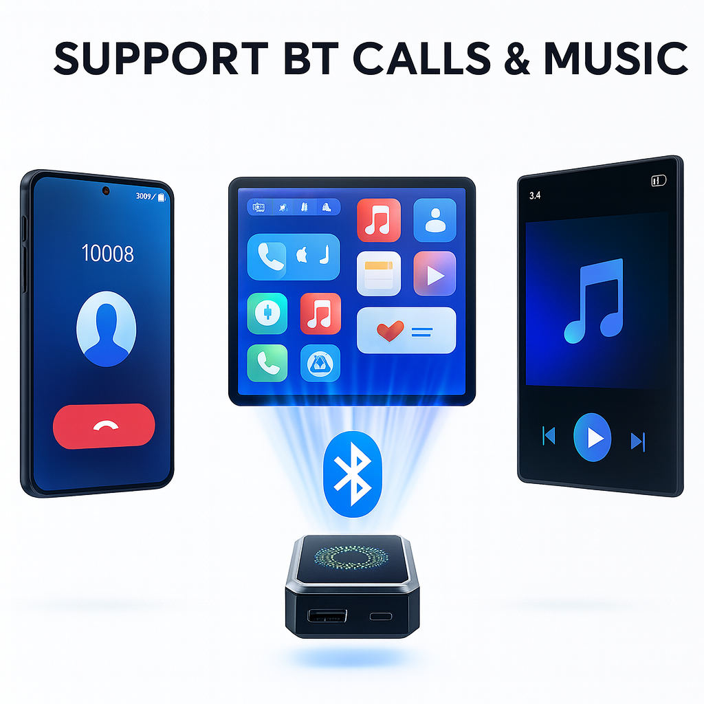 AI Mode On Wireless Apple CarPlay Adapter – Entertainment & Convenience