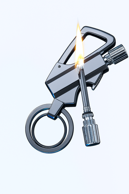 AI Mode On Portable Keychain Firestarter