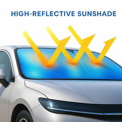 AI Mode On Car Windshield Sunshade – Stay Cool & Protected